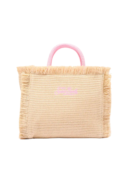 BORSA SAINT BARTH - Borsa Colette effetto paglia
