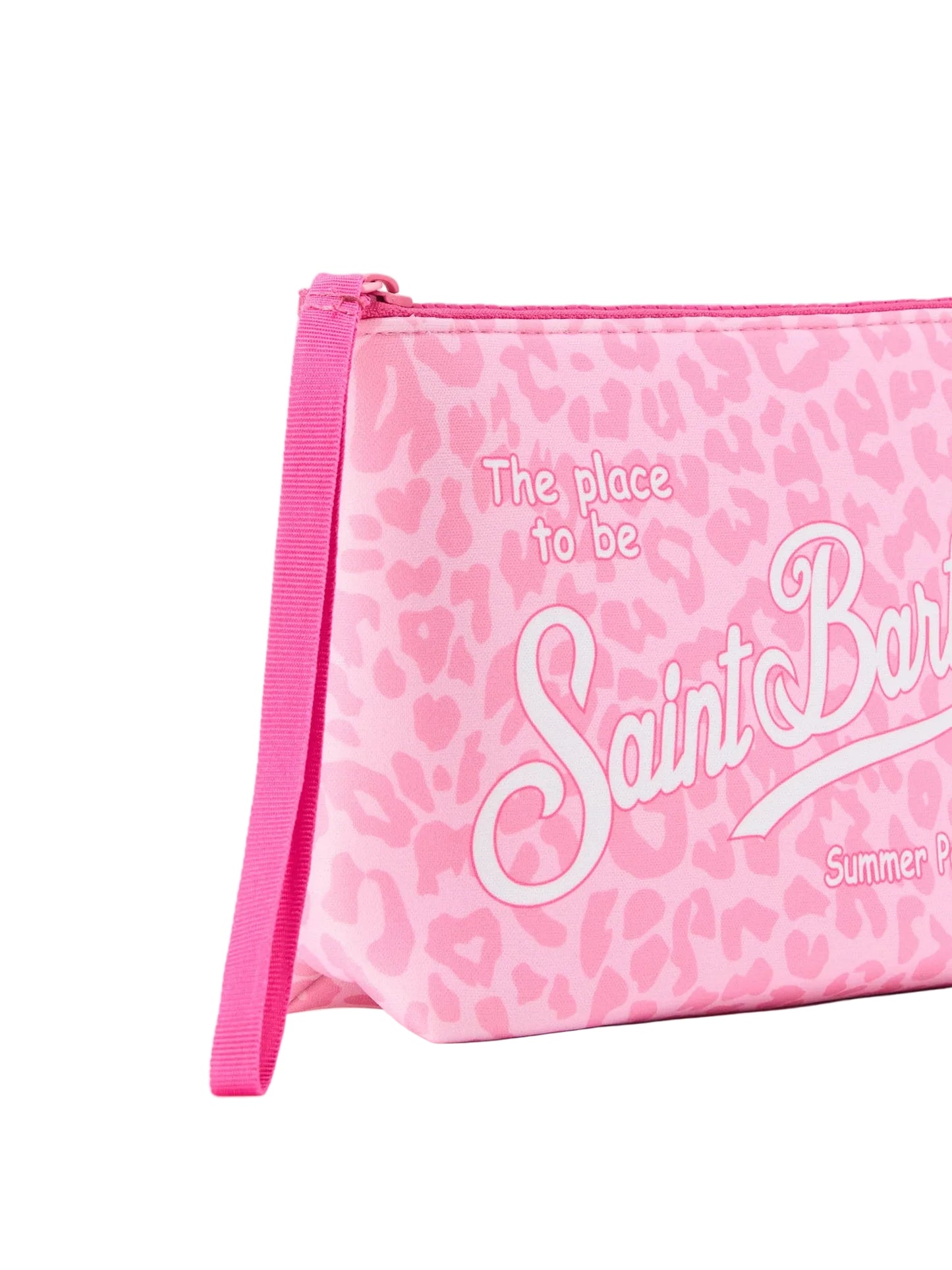 Pochette Saint Barth - Aline Animalier Rosa