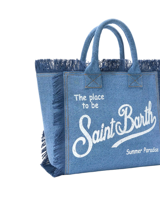 BORSA SAINT BARTH - Borsa Colette in Denim