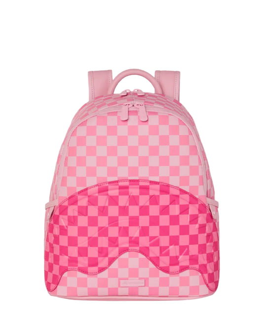 ZAINO SPRAYGROUND -  "Pink sharks in paris patch savage backpack "