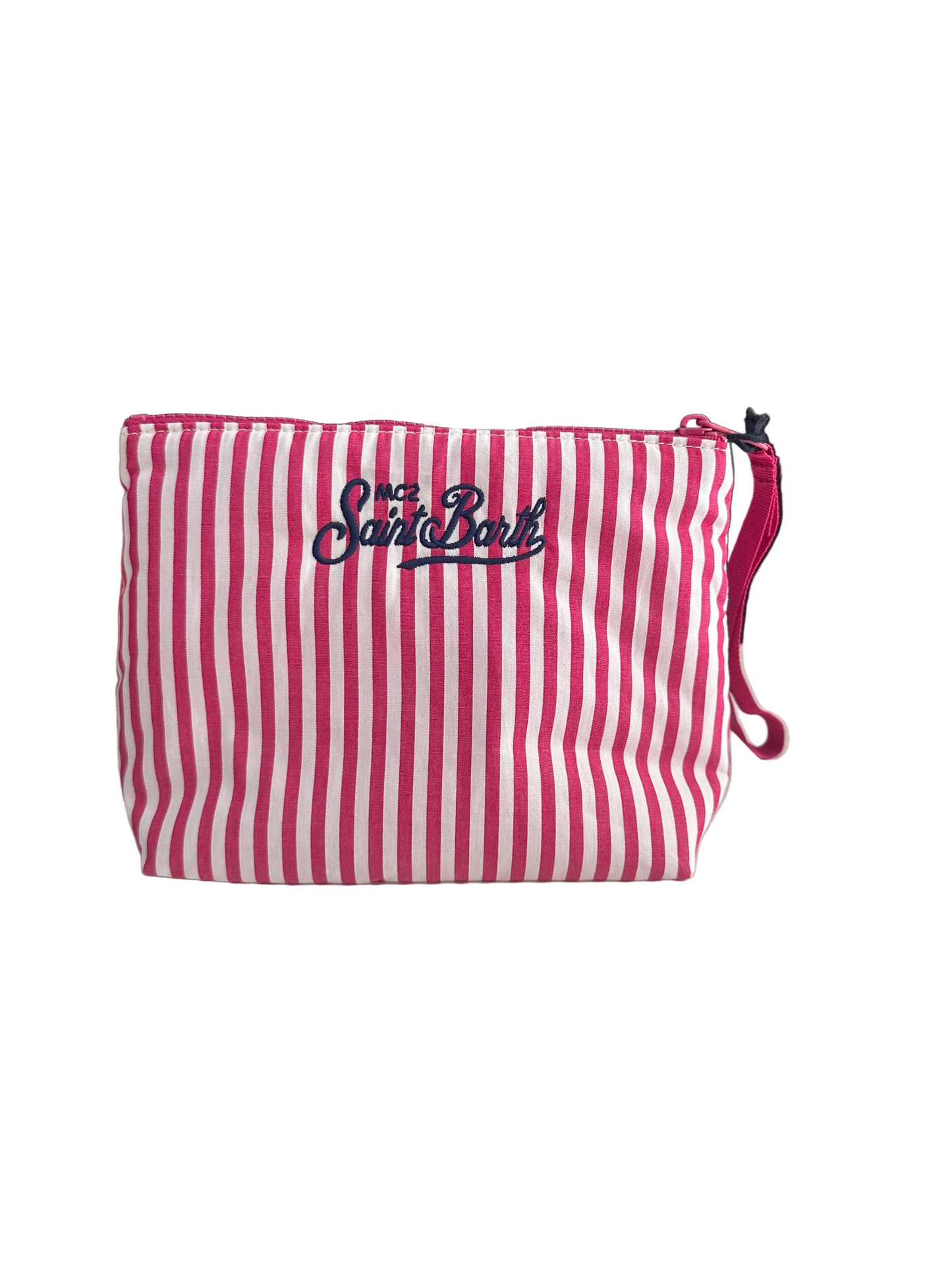 Pochette Saint Barth - Aline Righe “Formentera Habitué” Rosso – Pochette in cotone