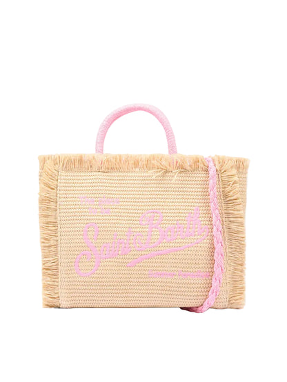 BORSA SAINT BARTH - Borsa Colette effetto paglia