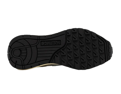 AUTRY SNEAKERS SNEAKERS REELWIND IN NYLON E PELLE METALLIZZATA ARGENTO