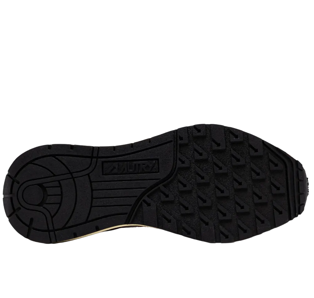 AUTRY SNEAKERS SNEAKERS REELWIND LOW IN NYLON E SUEDE BROWN SUGAR E BIANCO