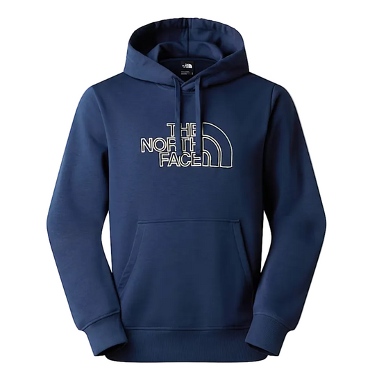 THE NORTH FACE - Felpa con cappuccio blu uomo
