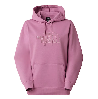 THE NORTH FACE - Felpa con cappuccio rosa
