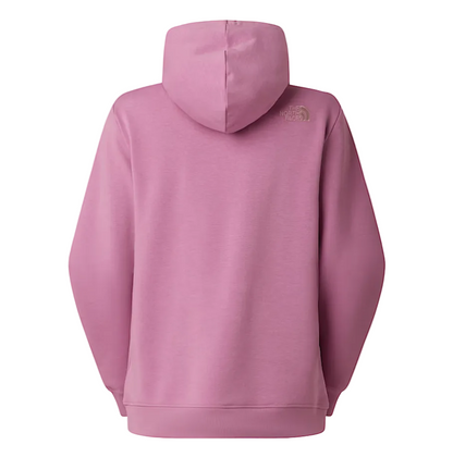 THE NORTH FACE - Felpa con cappuccio rosa