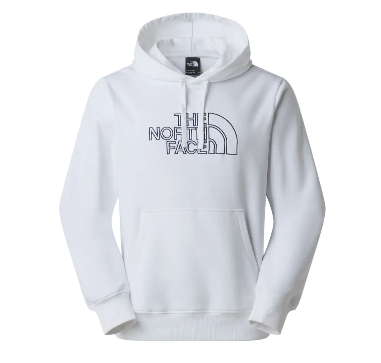 THE NORTH FACE - Felpa con cappuccio bianco