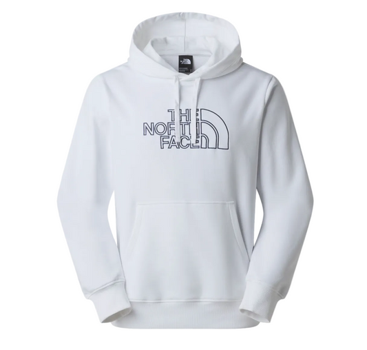 THE NORTH FACE - Felpa con cappuccio bianco