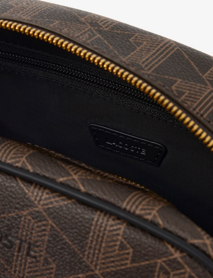 Necessaire Lacoste con Monogramma Granulato