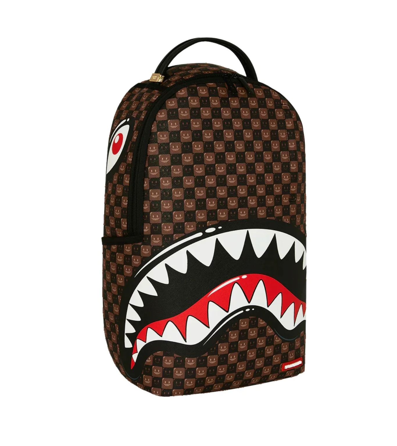 Zaino Sprayground - SHARKS IN PARIS WTF BUBBLE BROWN CHECK BACKPACK