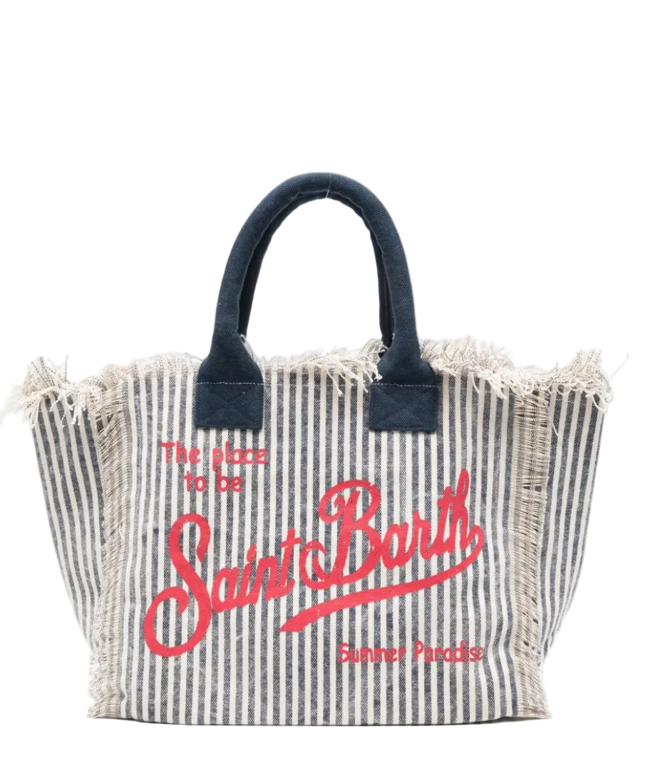 BORSA SAINT BARTH - Borsa Vanity Stripes