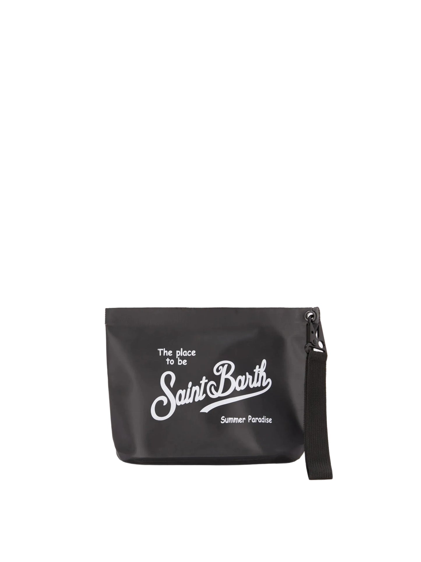Pochette Saint Barth - Aline Aqua Pochette impermeabile in PVC nera