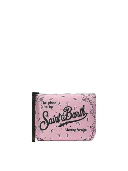 Pochette Saint Barth - Aline Bandana Rosa