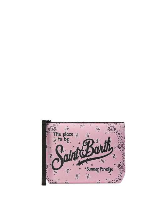 Pochette Saint Barth - Aline Bandana Rosa