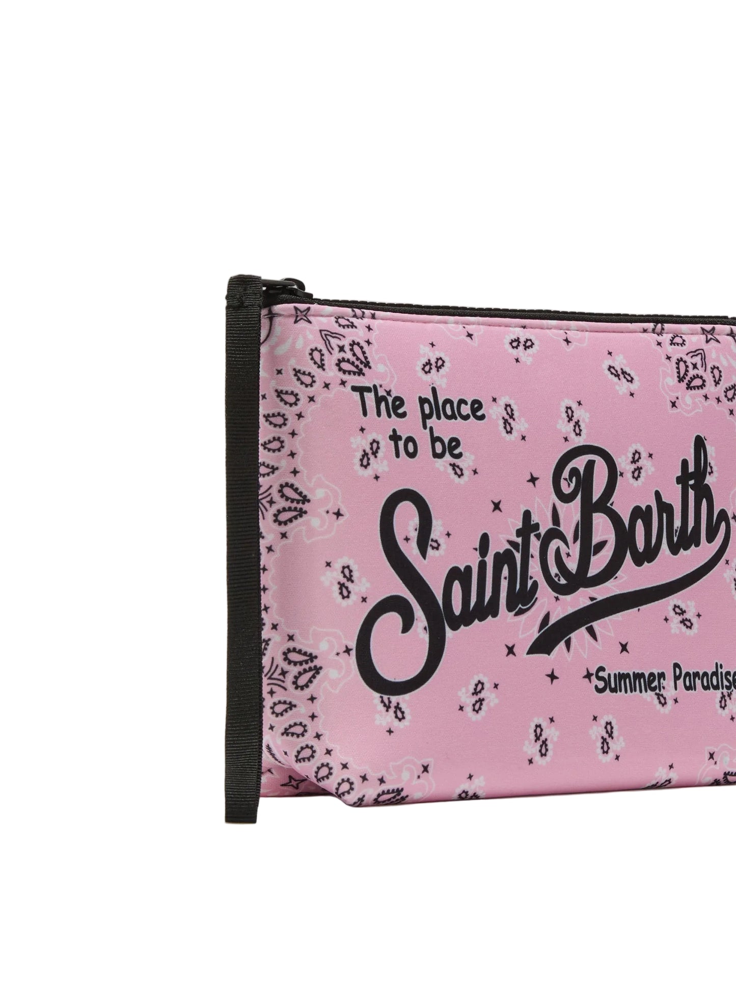 Pochette Saint Barth - Aline Bandana Rosa