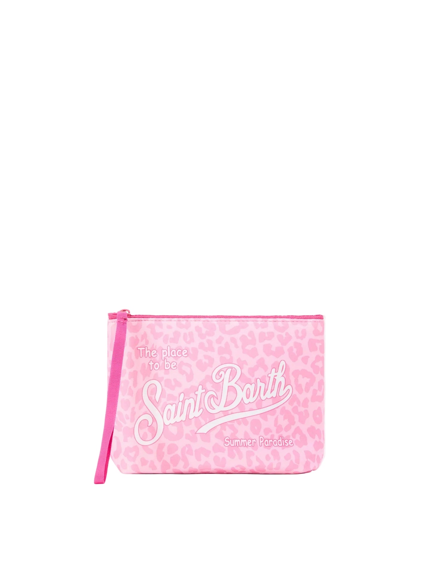 Pochette Saint Barth - Aline Animalier Rosa