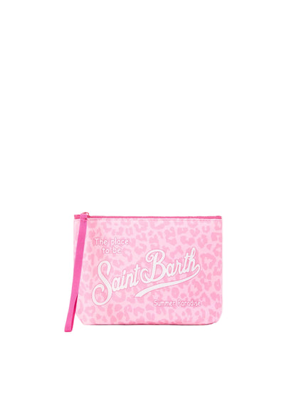Pochette Saint Barth - Aline Animalier Rosa