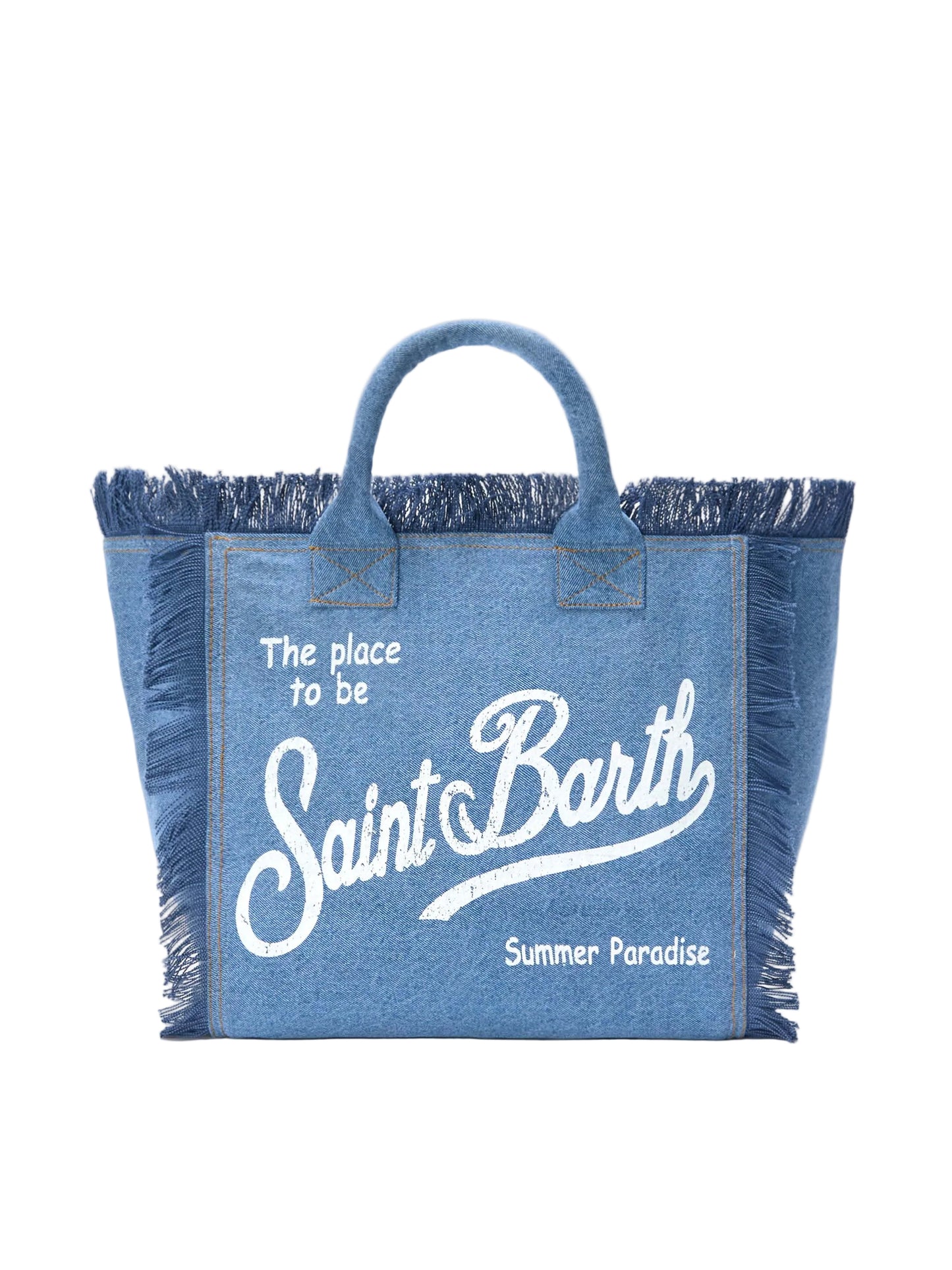 BORSA SAINT BARTH - Borsa Colette in Denim