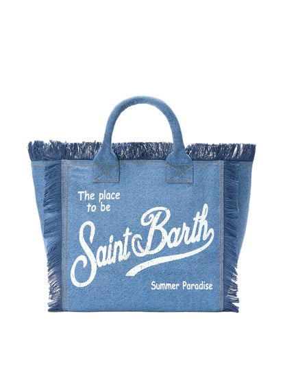 BORSA SAINT BARTH - Borsa Colette in Denim