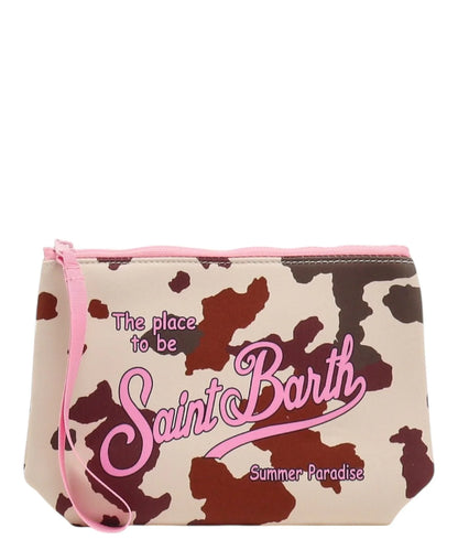 Pochette Saint Barth - Aline Animalier Mucca