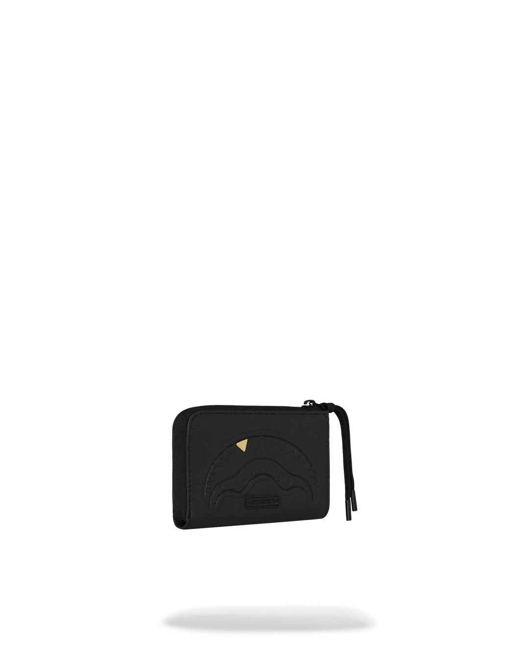 Portafoglio Sprayground Blacked Out nero, vista laterale