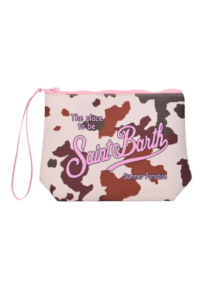 Pochette Saint Barth - Aline Animalier Mucca