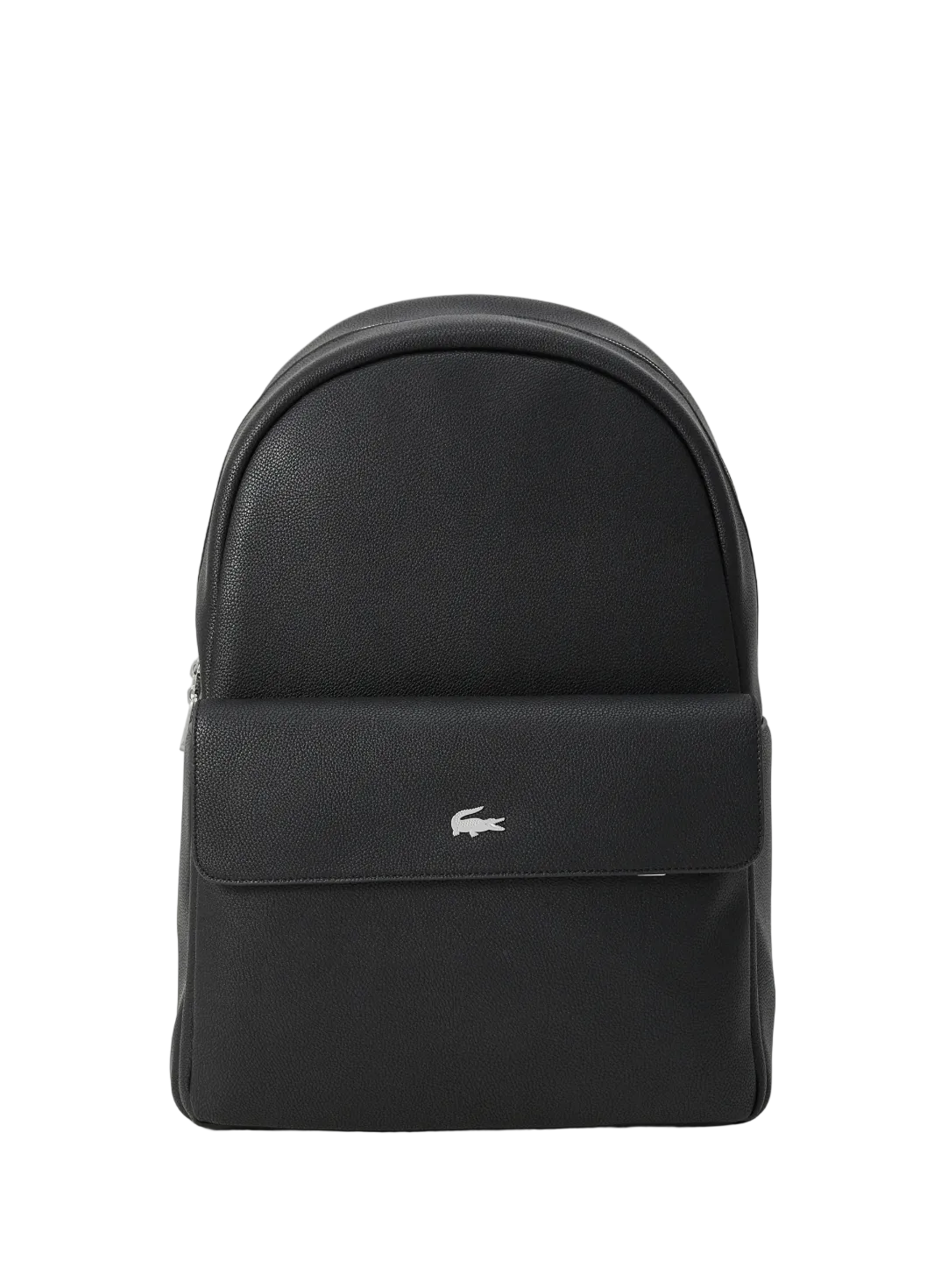 Zaino Uomo Lacoste Nero in Pelle Martellata