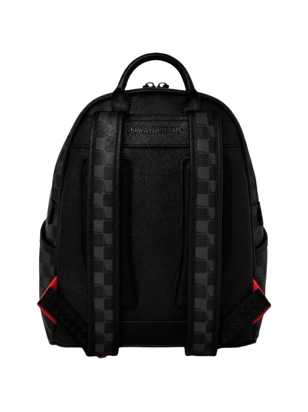 Zainetto Sprayground Shark - Zaino Unisex Nero a Scacchi - Originale